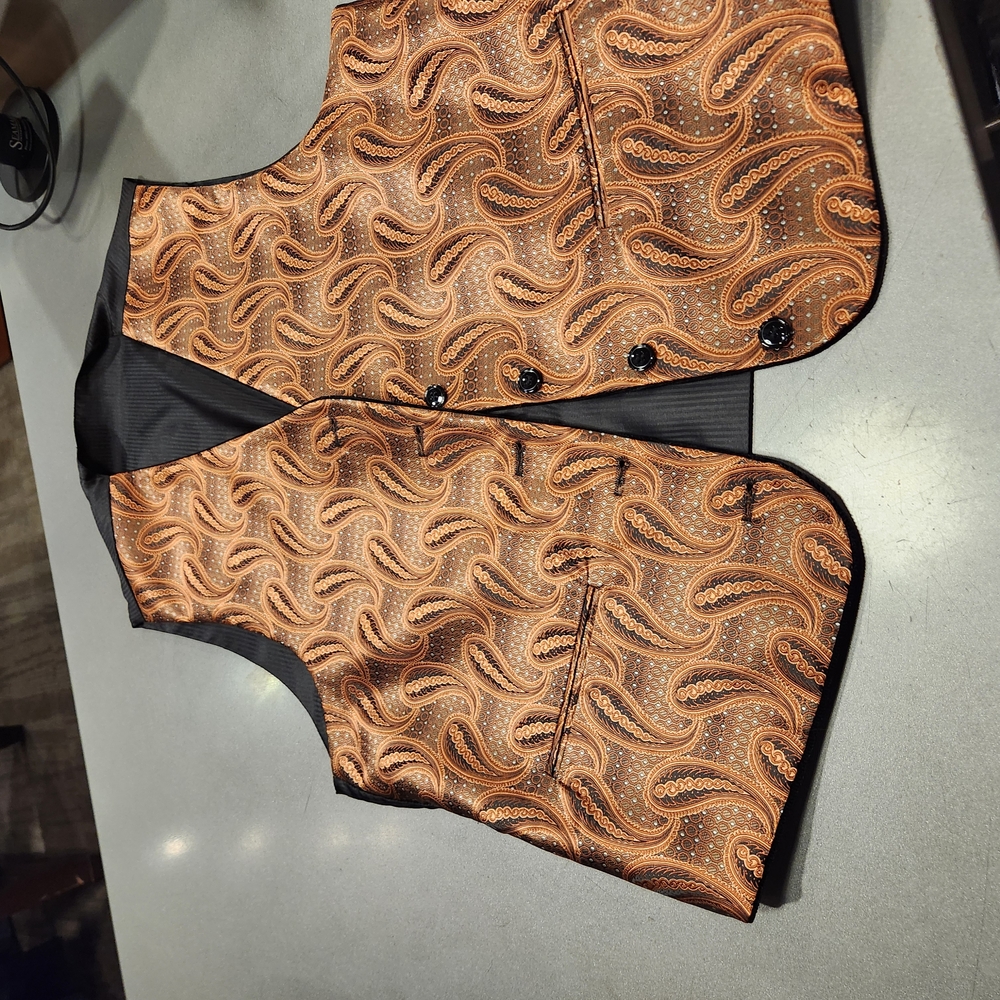 Paisley Patterned Vest